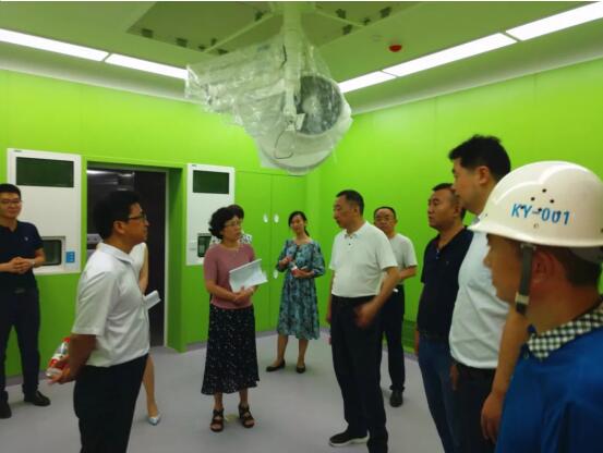 【快訊】陜西省發(fā)改委副主任王振海一行蒞臨西安國際醫(yī)學中心項目