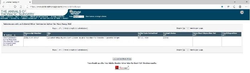 重磅！國際頂級期刊《胸外科年鑒》接受我院心臟外科首創(chuàng)技術(shù)