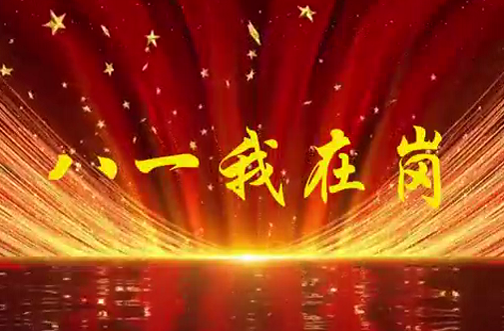 致敬建軍95周年！八一我在崗！