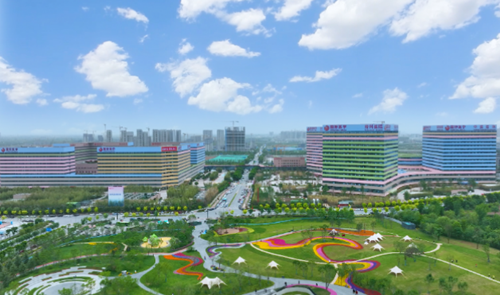 “高空”視角看“西安國(guó)際醫(yī)學(xué)中心醫(yī)院”！